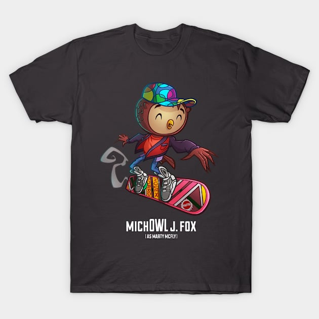 Mich-OWL J Fox T-Shirt by RemcoBakker